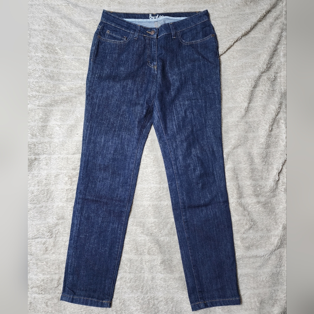Boden Medium Wash Ankle Length Stretch Skinny Jeans Size 8
